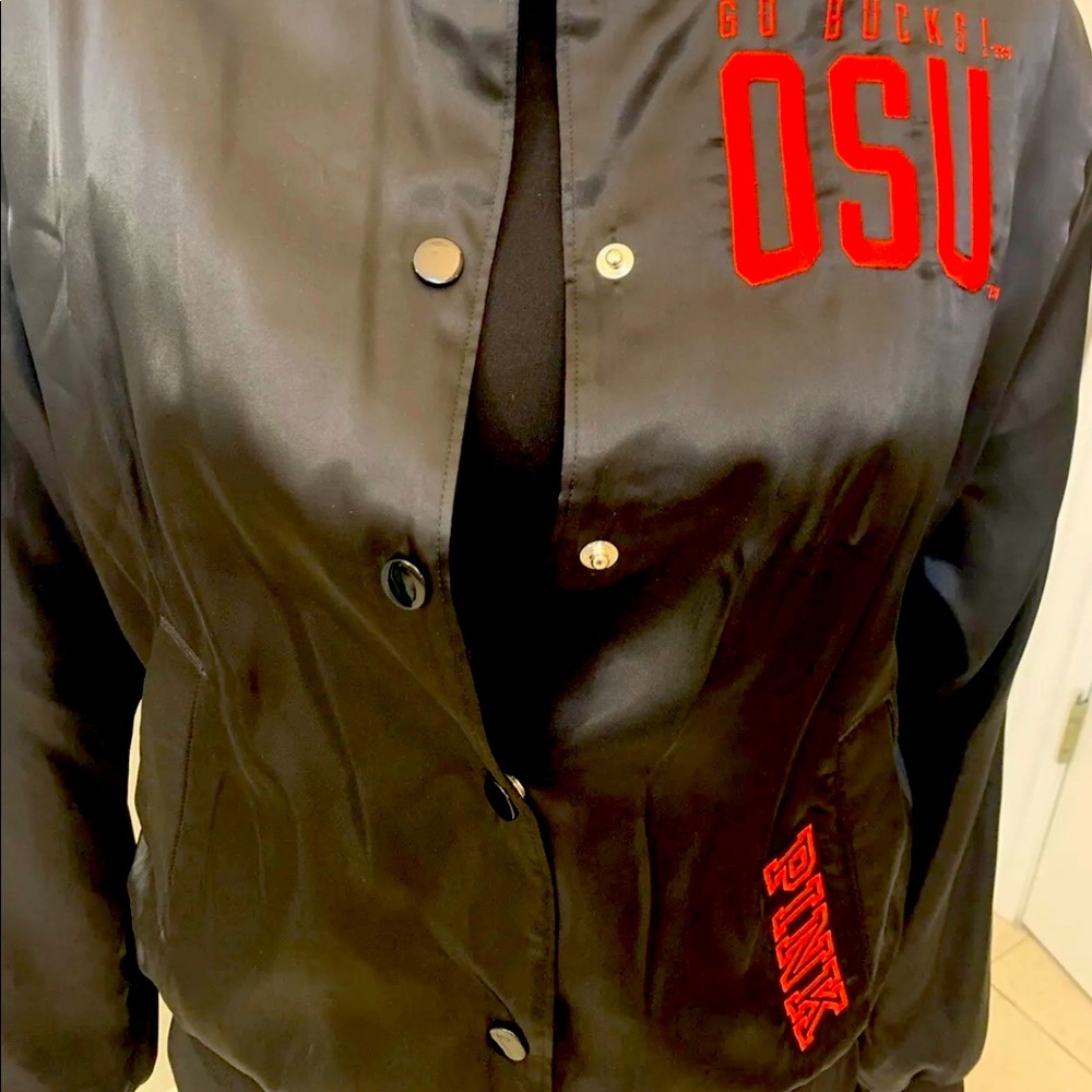 Victoria Secret Ohio State Nylon Jacket XS